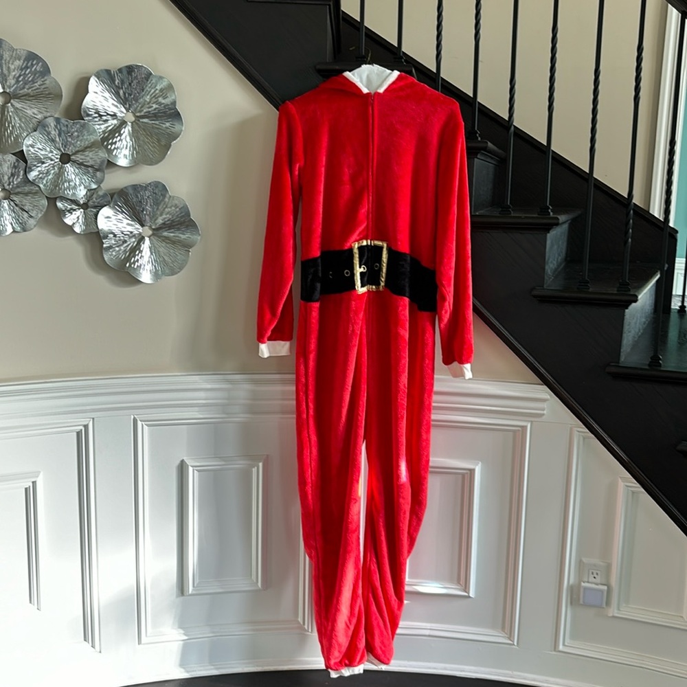 Rue21 Red Santa Pajama Onesie